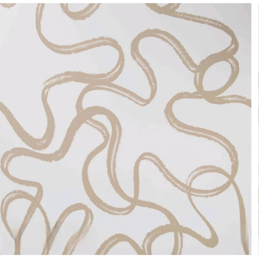 Opalhouse Abstract Doodle Peel & Stick Wallpaper Khaki